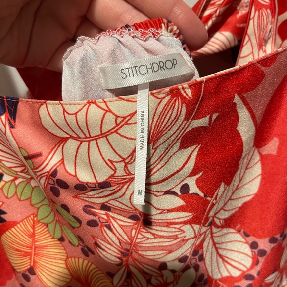 Stitchdrop Maui Paisley Sleeveless  A-Line Beautiful Silky Smooth Fabric… - Picture 5 of 6